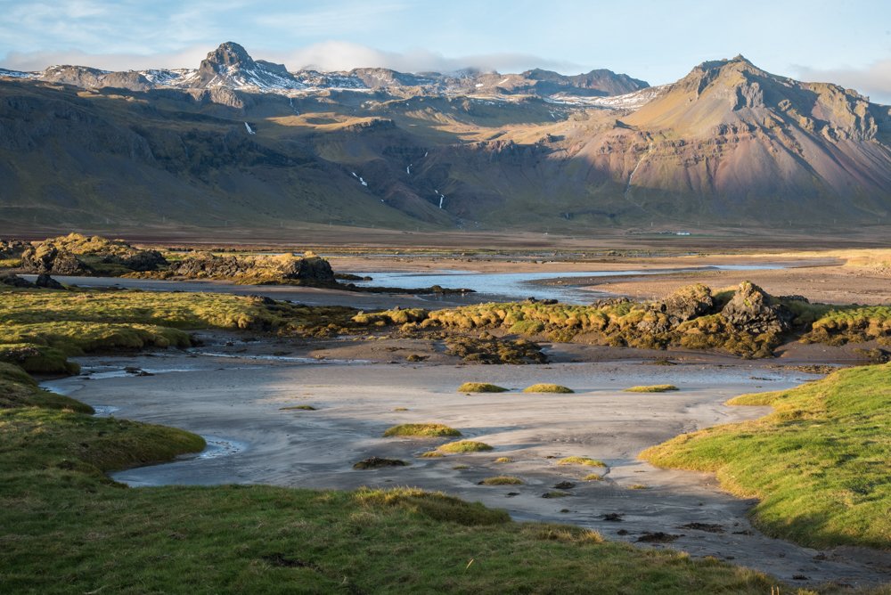 Icelandic landscape, north of Reykjavik
