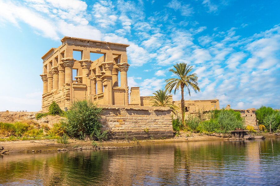 Philae Temple from the Nile River