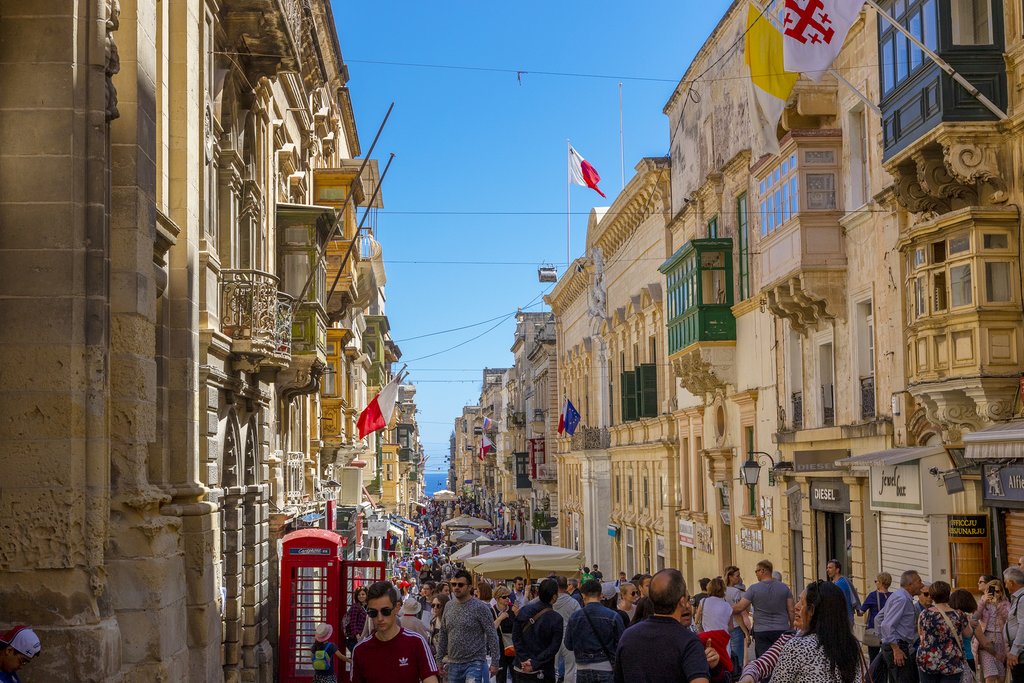 Narrow Streets of Valletta