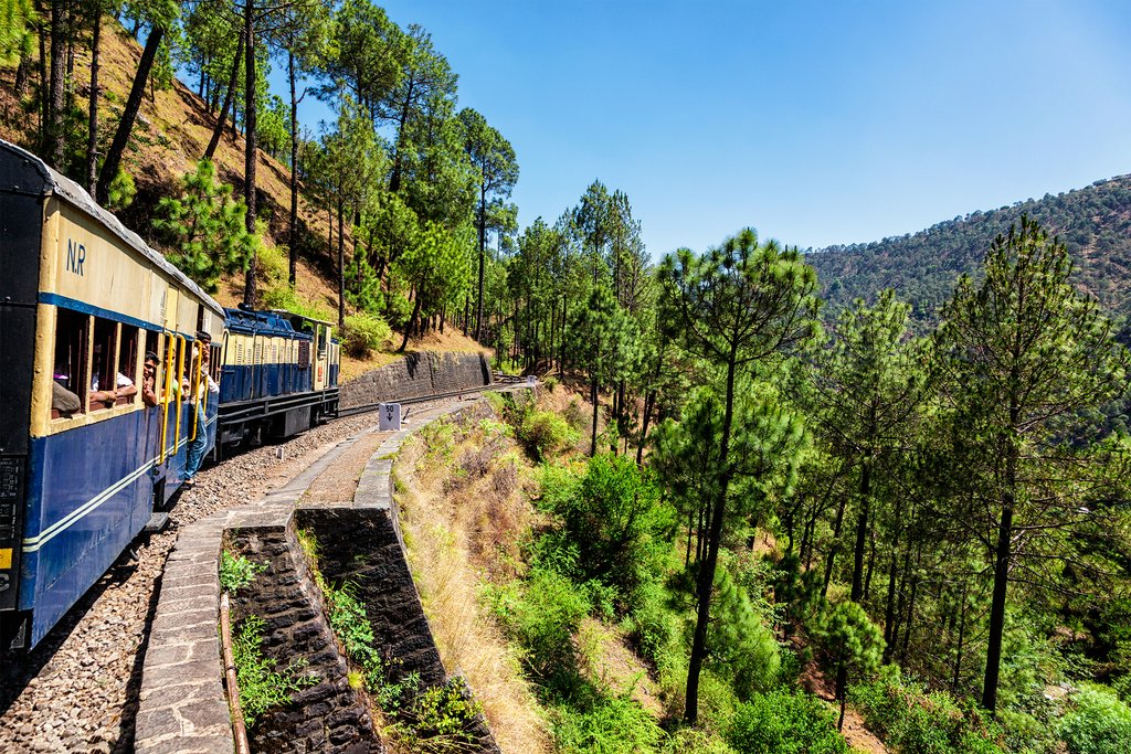 Take a ride on the Toy Train from Shimla to Kalka