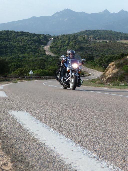 Riding the back roads of Corsica