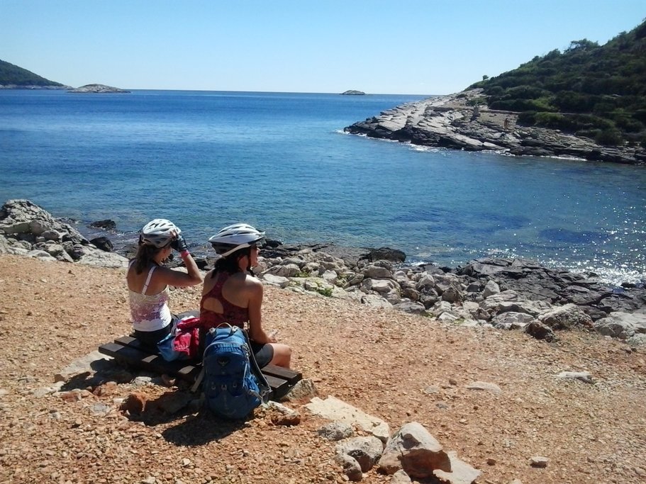 Take a rest at one of Mljet's many idyllic inlets