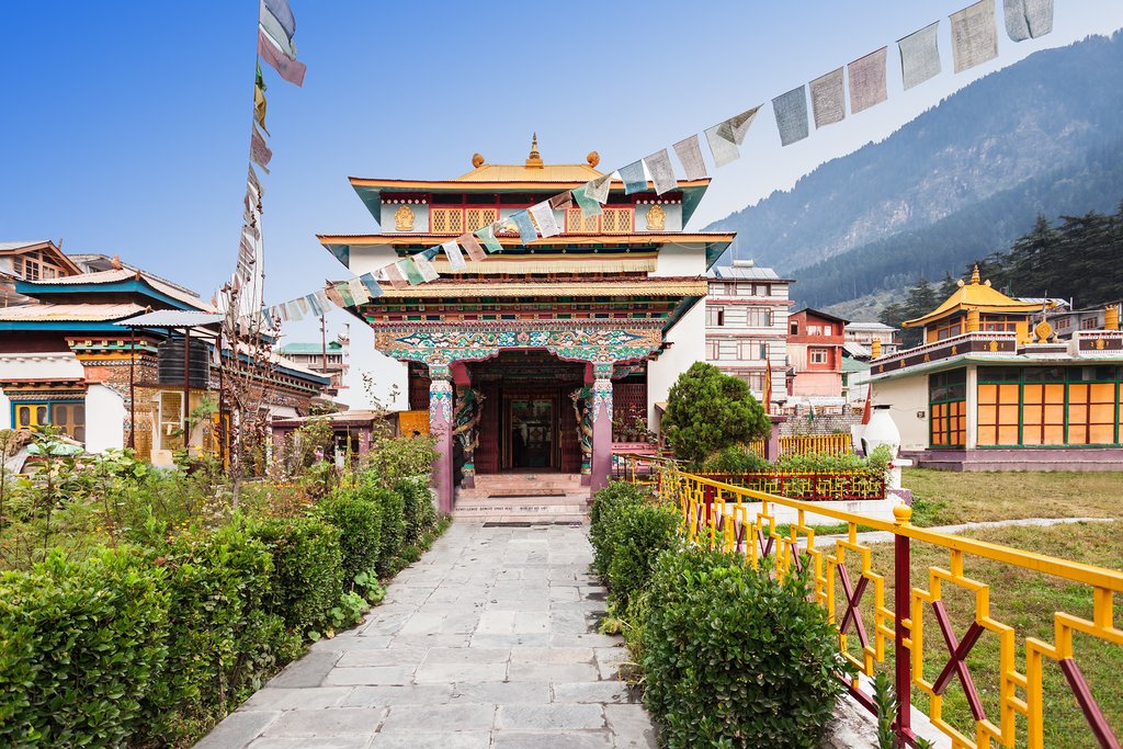 A Tibetan Monastery in the area