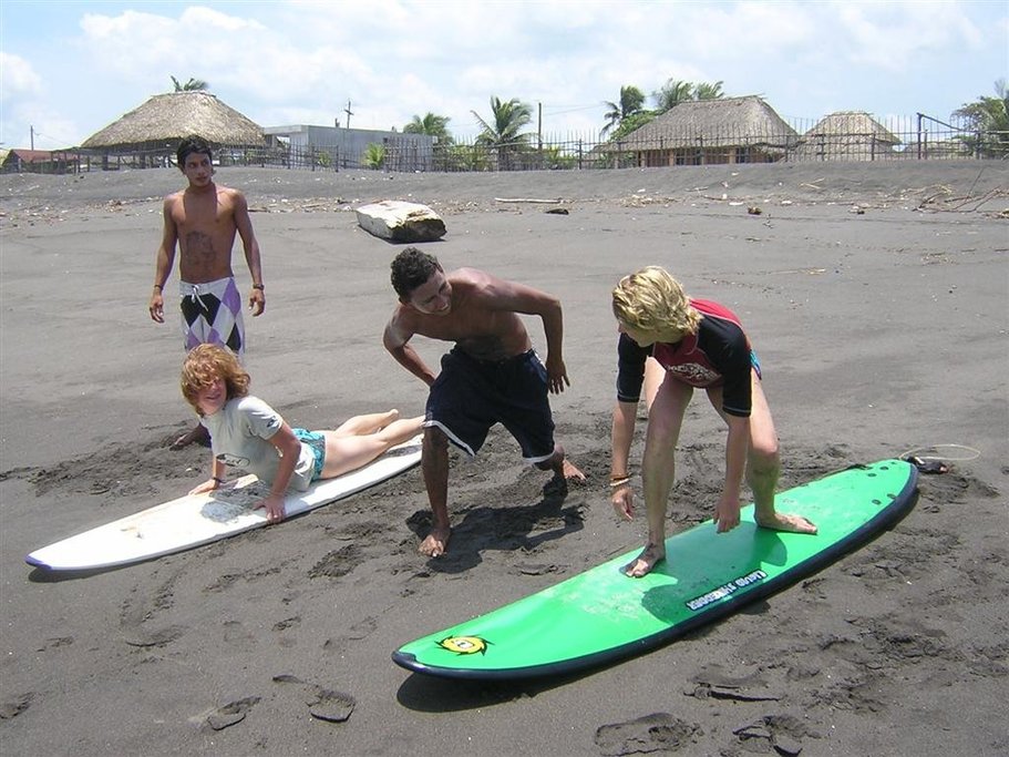 Surf lessons