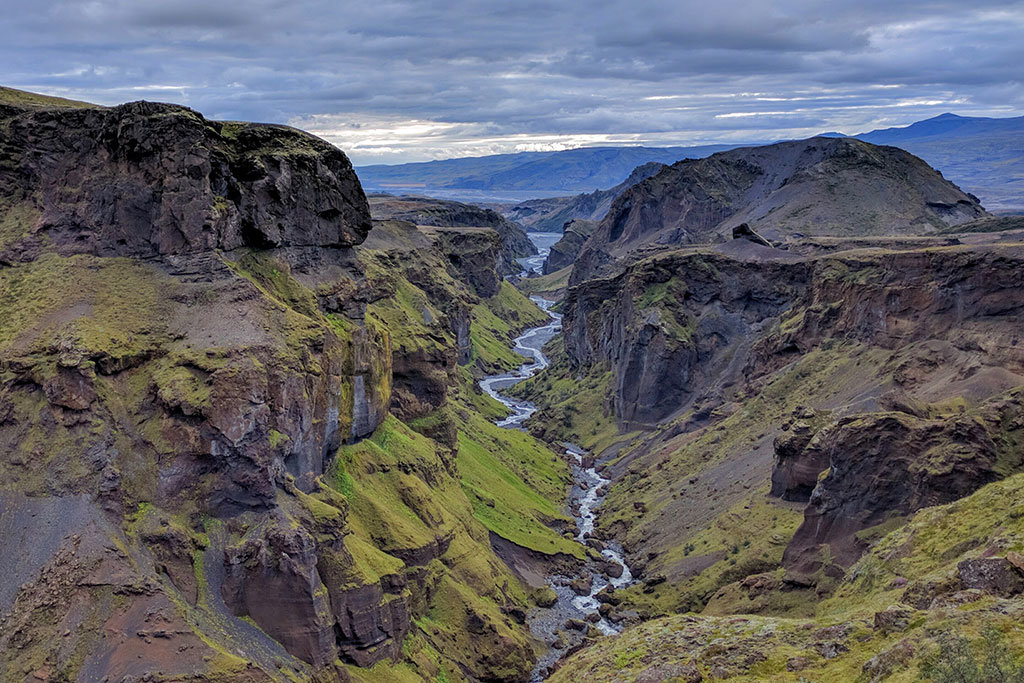 Hvannárgil Canyon