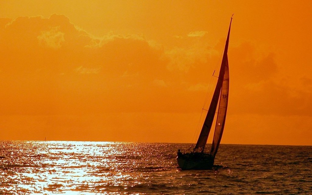 Sailing in the Mediterranean