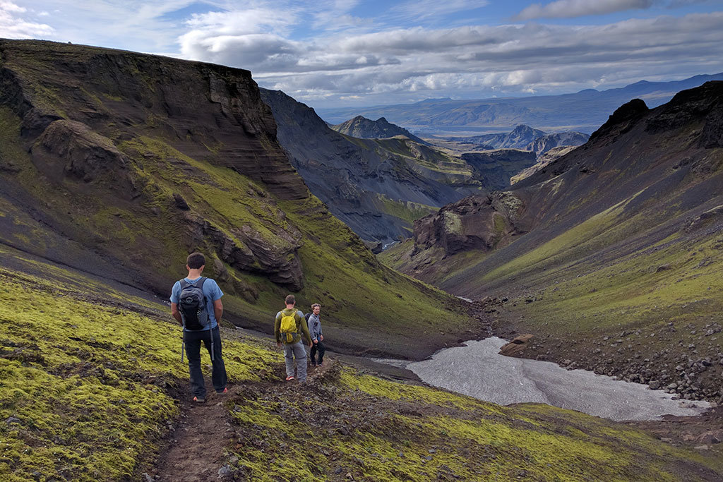 Hvannárgil canyon