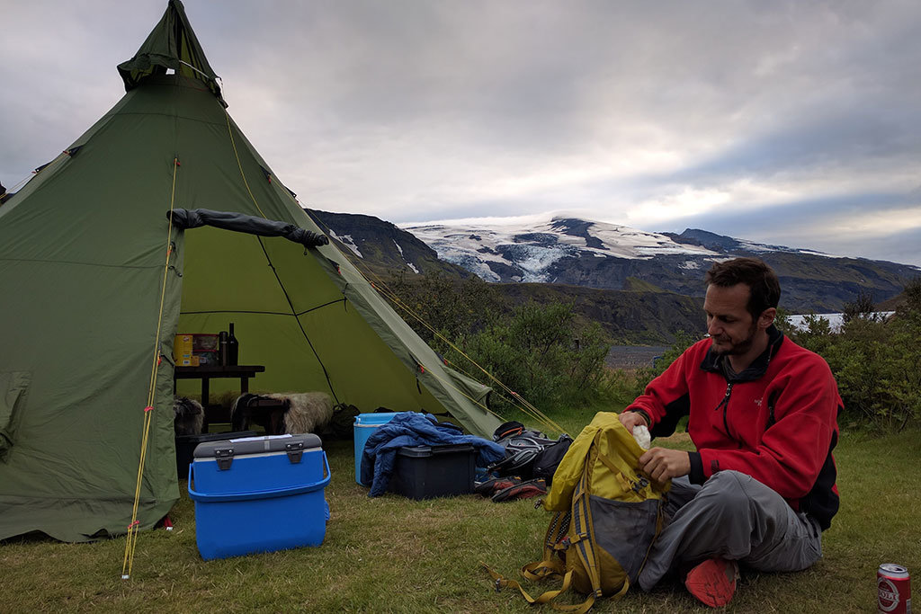 Camping at Thórsmörk