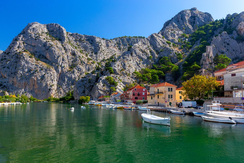 Harbor of Omiš