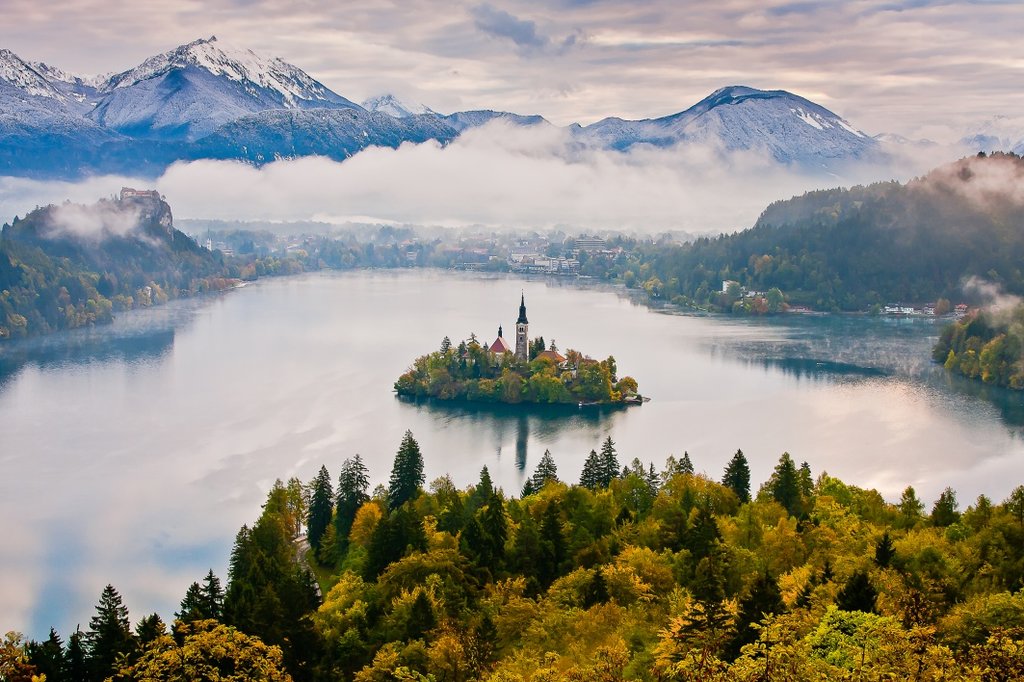 Time at Leisure in  Ljubljana - Suggestion: Visit Bled Lake