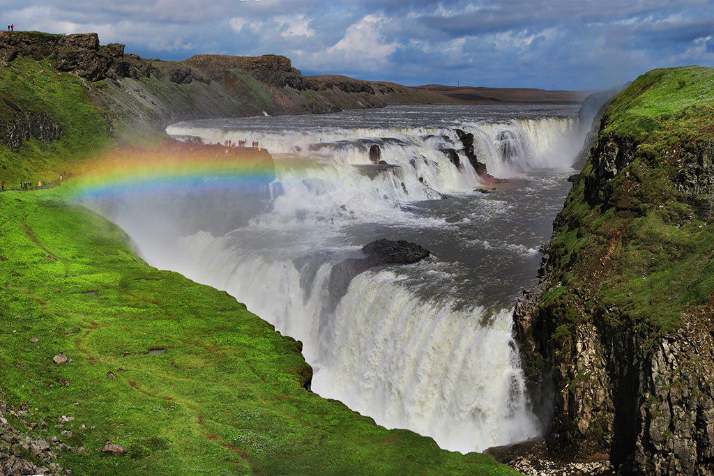 Gullfoss waterfall