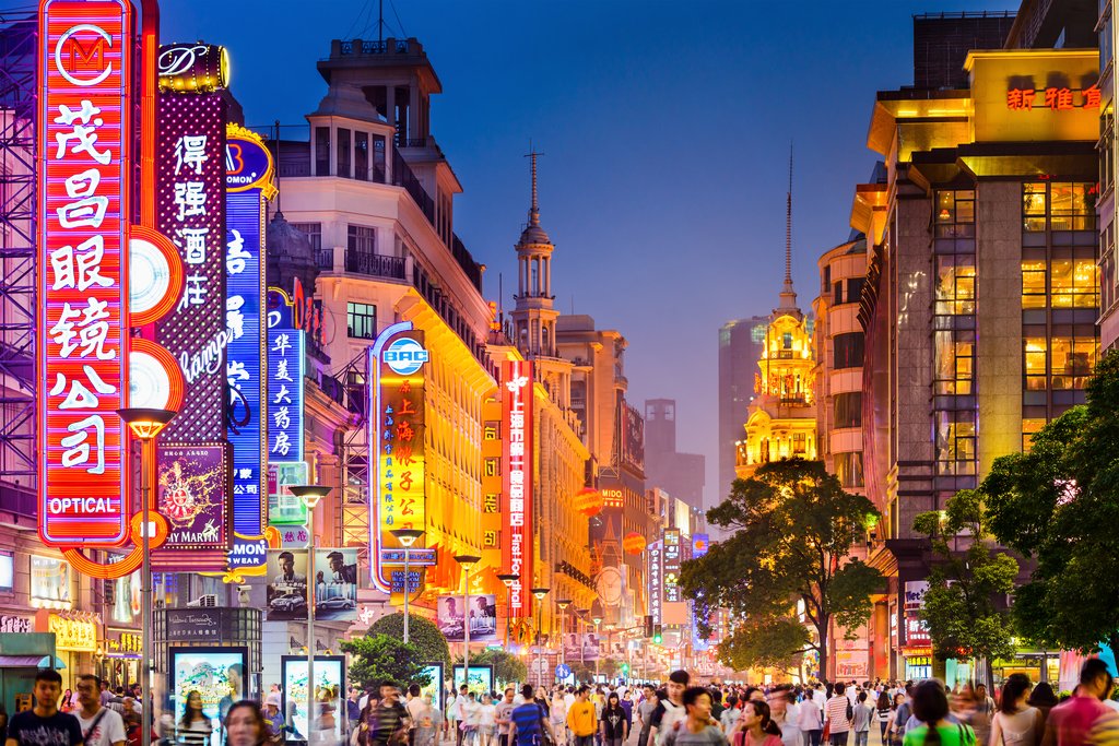 Shanghai is a bustling metropolis that is a mix of old and new