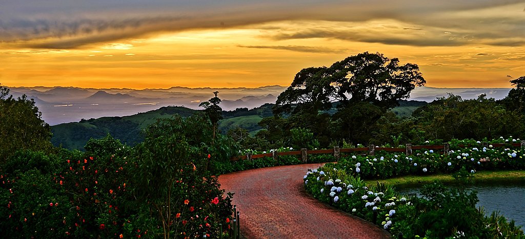 Sunset in Monteverde