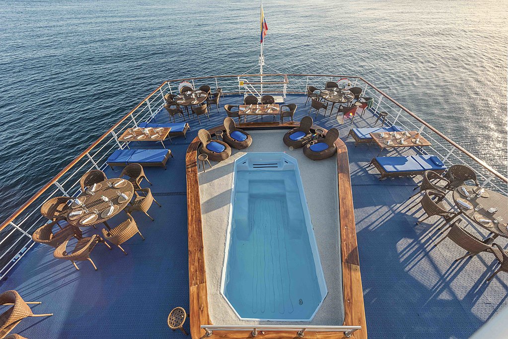 Luxury awaits on the Galapagos Legend