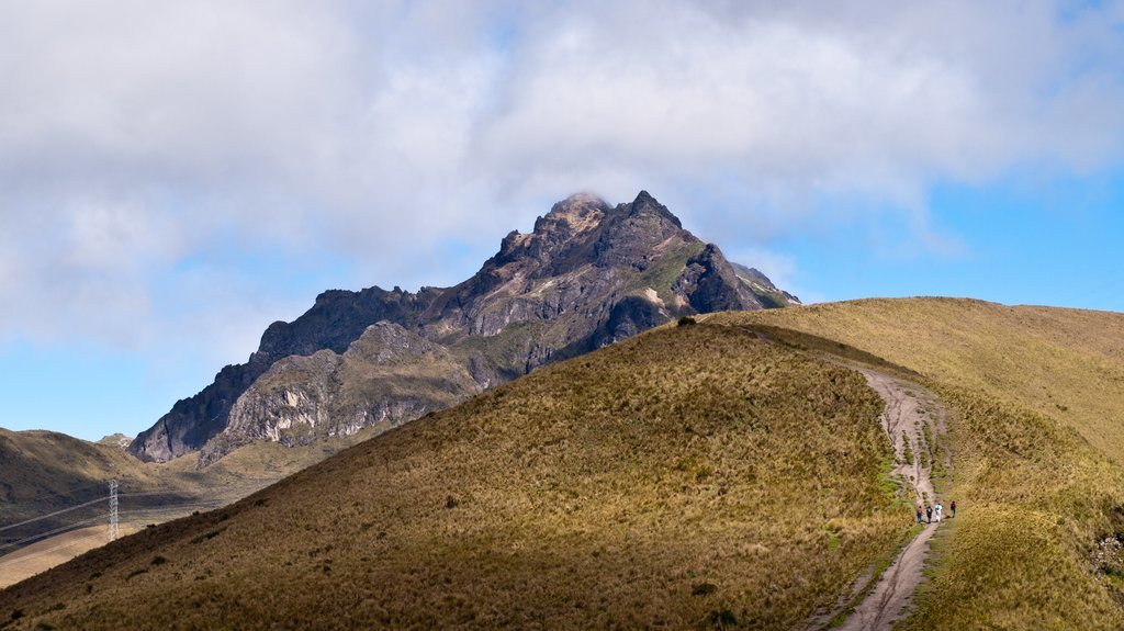 Hiking on Ruco Pichincha