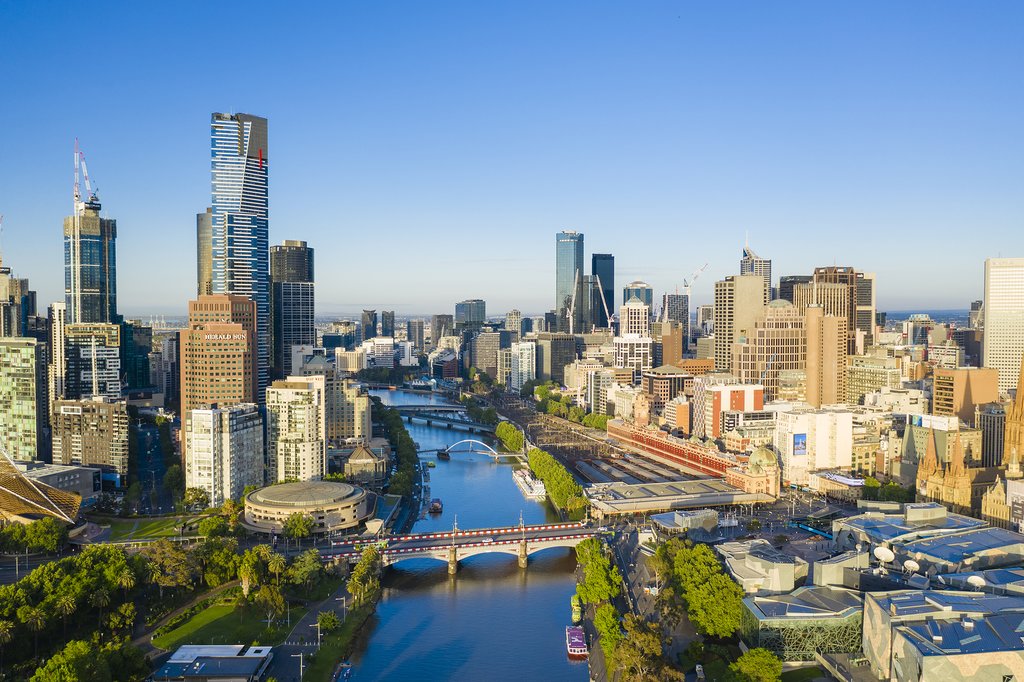 View of Melbourne