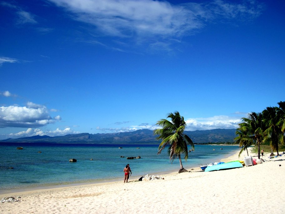 Playa Ancón, on the Caribbean coast