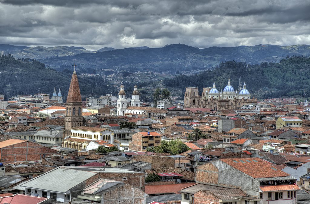 Panoramic view of Cuenca
