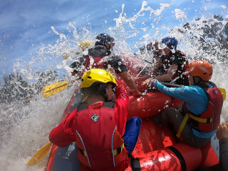 An adrenaline-filled day of rainforest rafting awaits