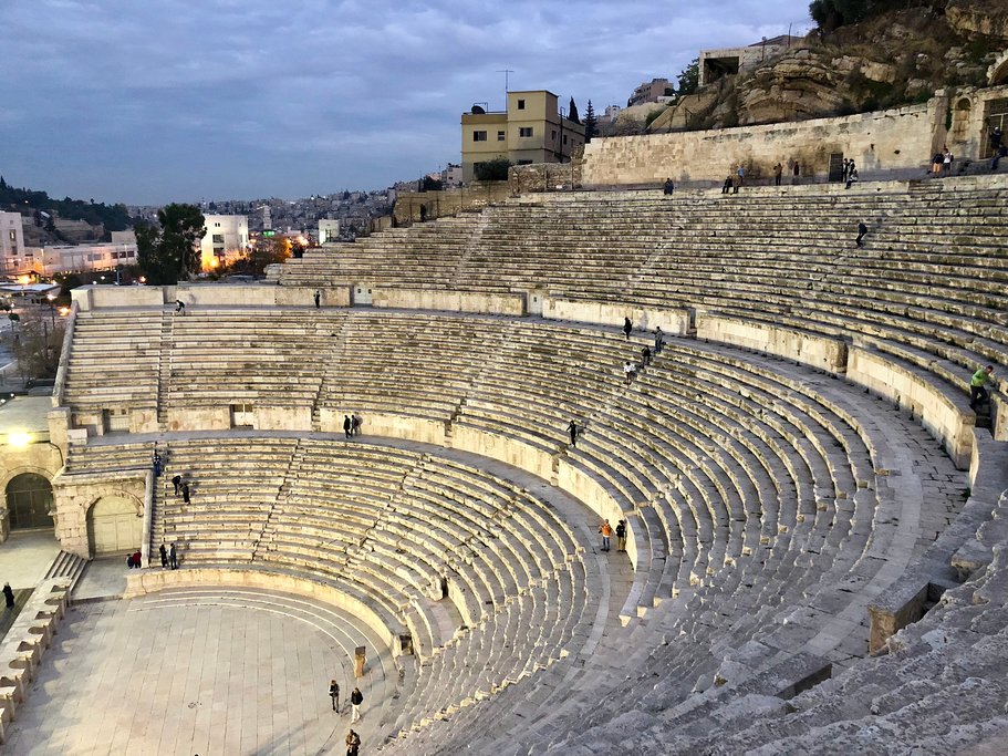 The Roman Theater in Amman