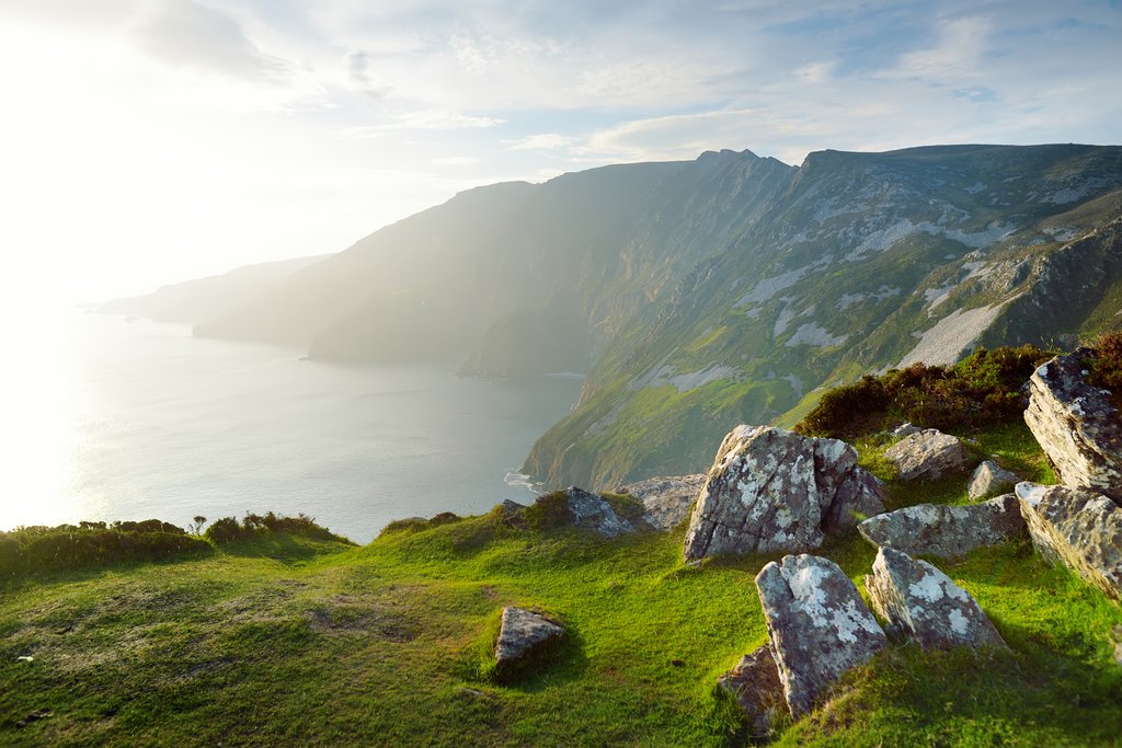 Slieve League hiking in Donegal