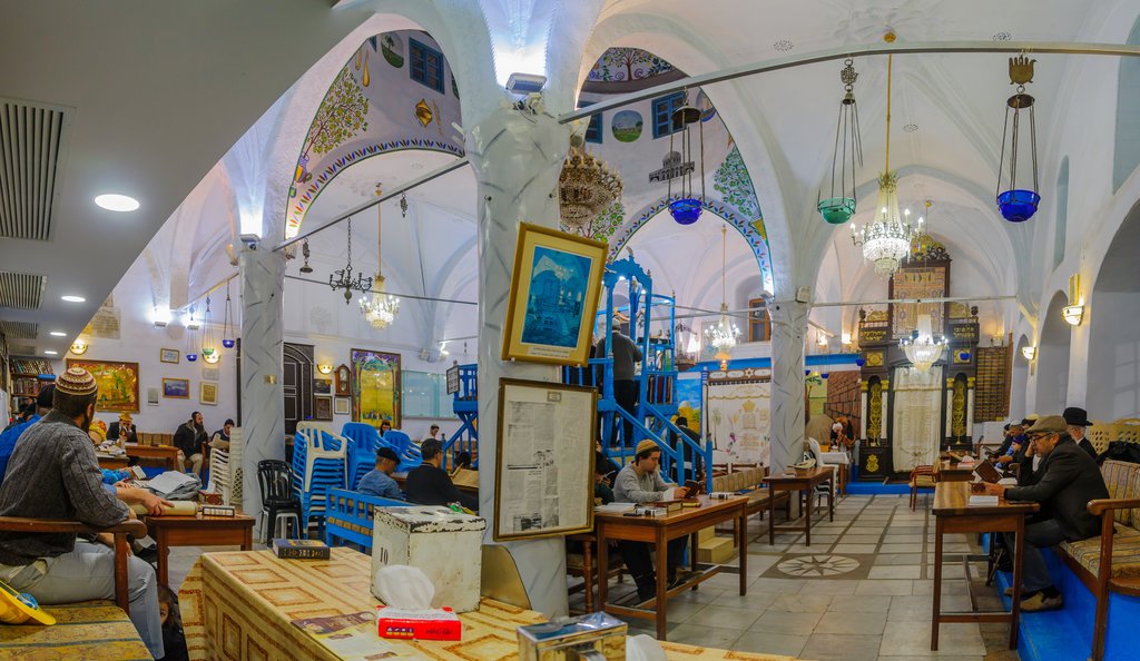 Old Abuhav synagogue in Tzfat