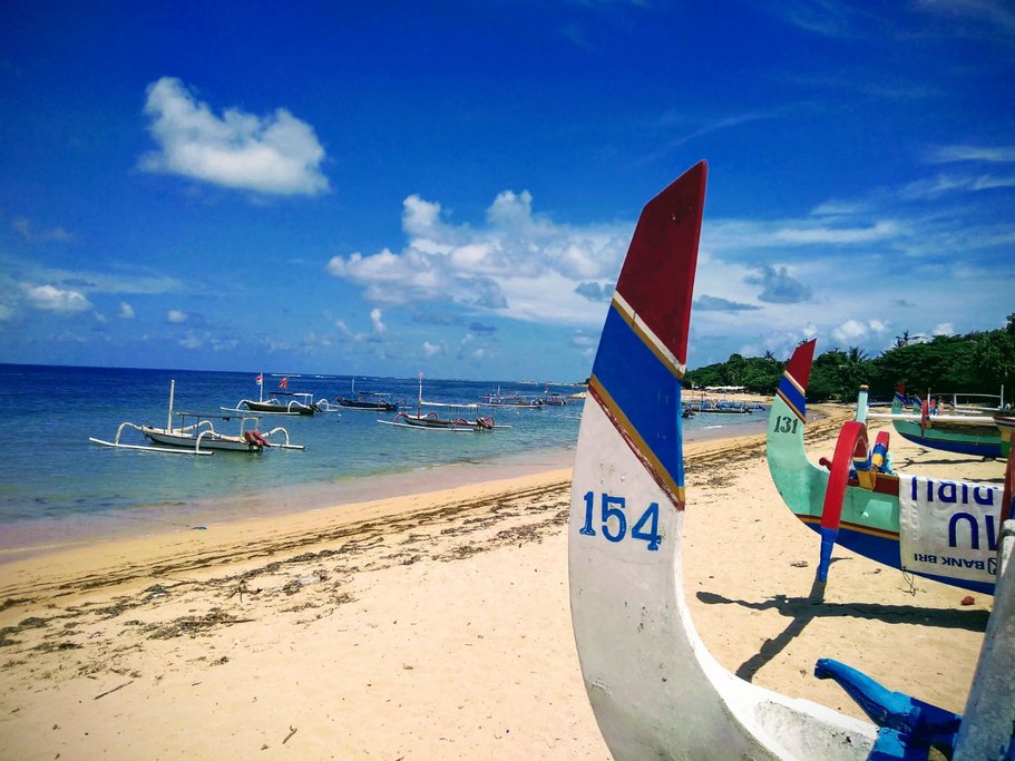 Sanur beachfront