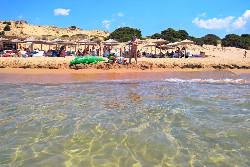 Romanos beach Messenia