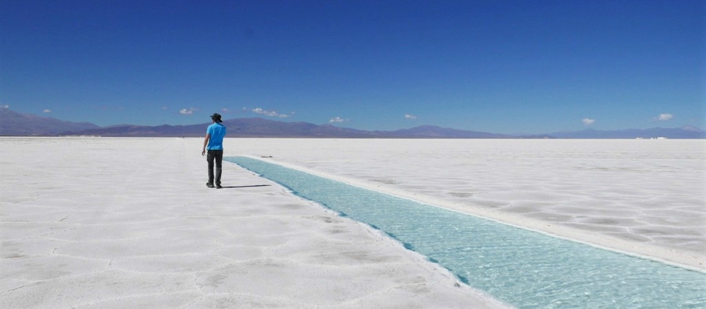 The salt flats: a remote landscape like no other