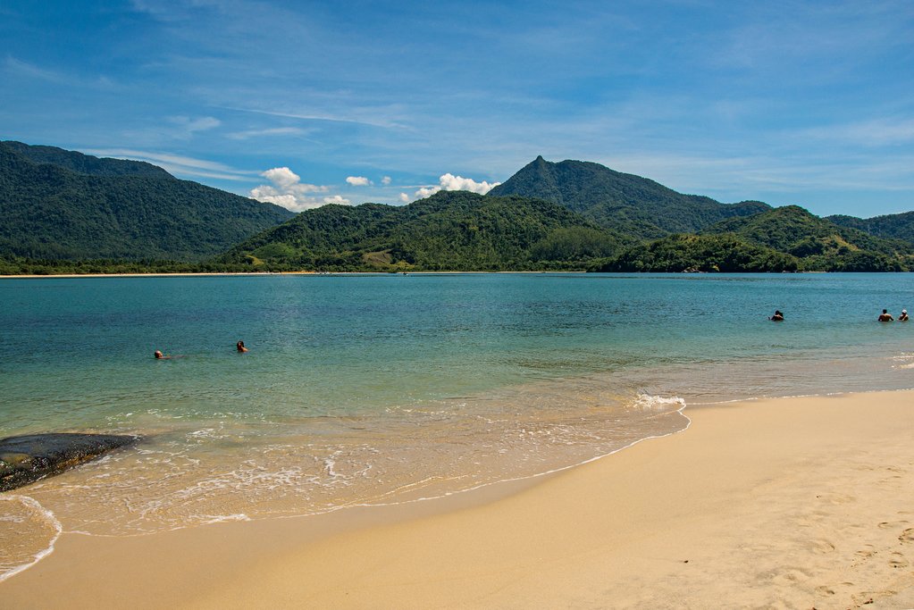 View of the mountains outside of Paraty