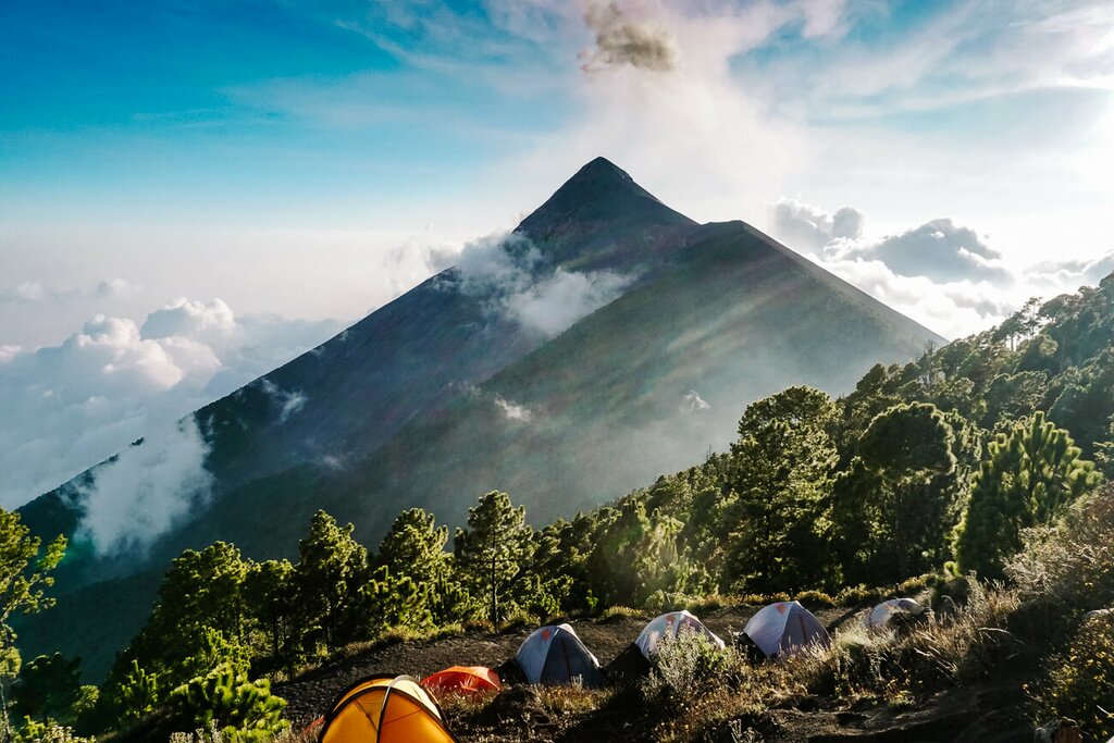 Acatenango campsite