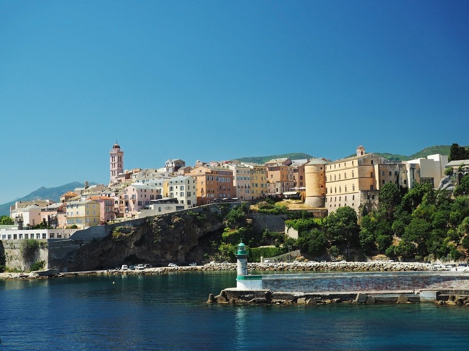 The town of Bastia