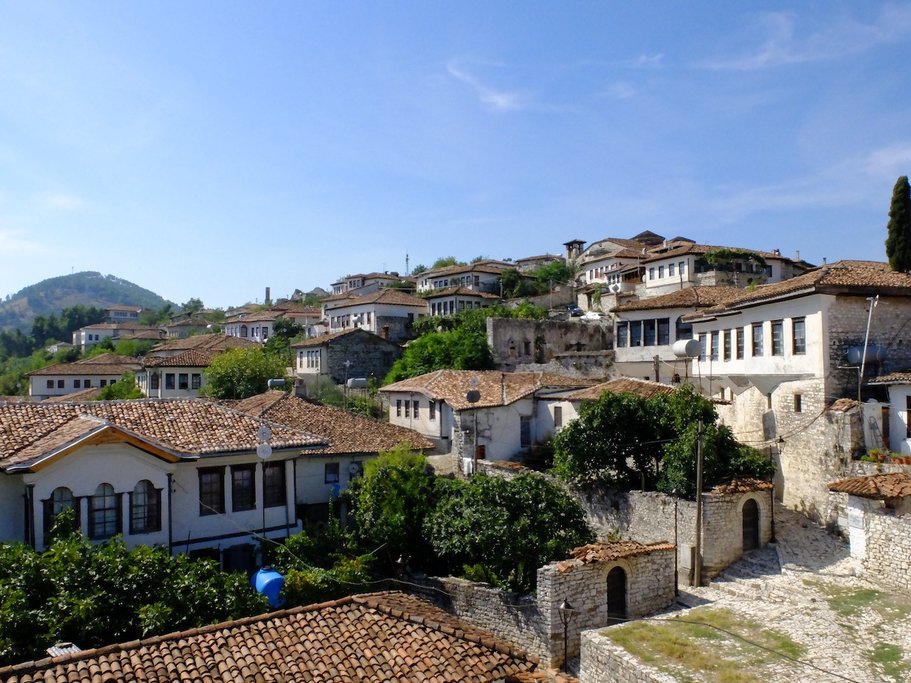 Ottoman Houses in Berat's Ancient Citadel