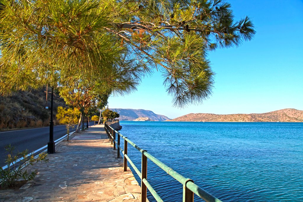 Elounda promenade