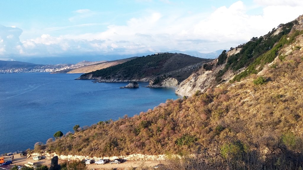 Rocky coast near Saranda