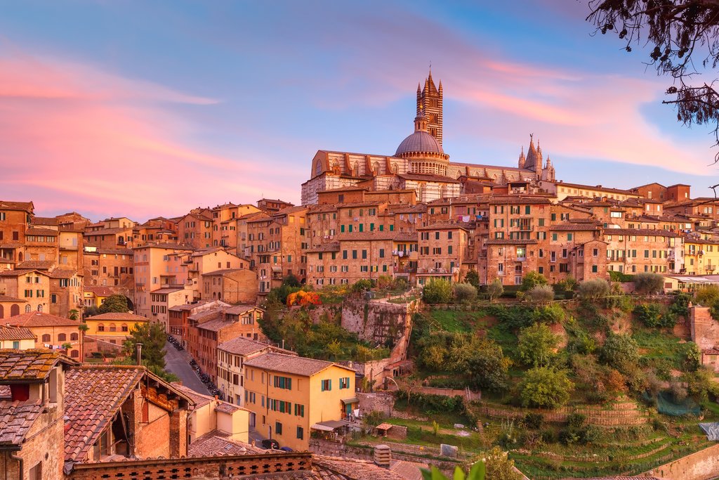 Siena Cathedral and medieval Old Town
