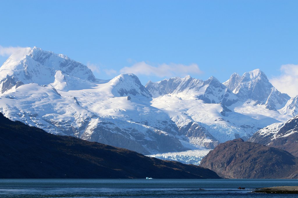 Glaciers and Bays in Patagonia
