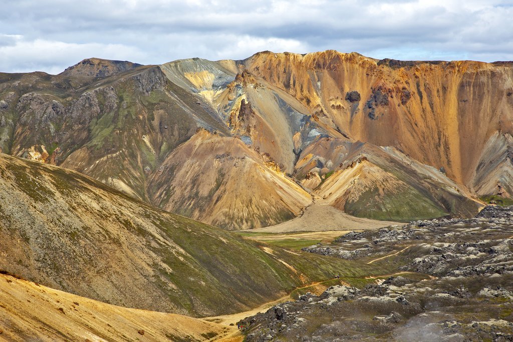 The landscapes of Landmannalaugar
