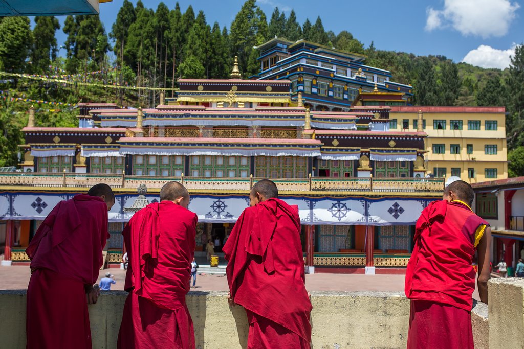 A monastery in Gangtok