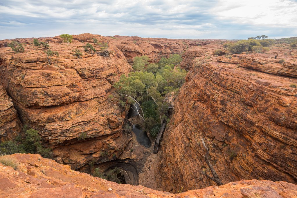 Australia - Watarraka National Park - Kings Canyon Rim Walk - Garden of Eden