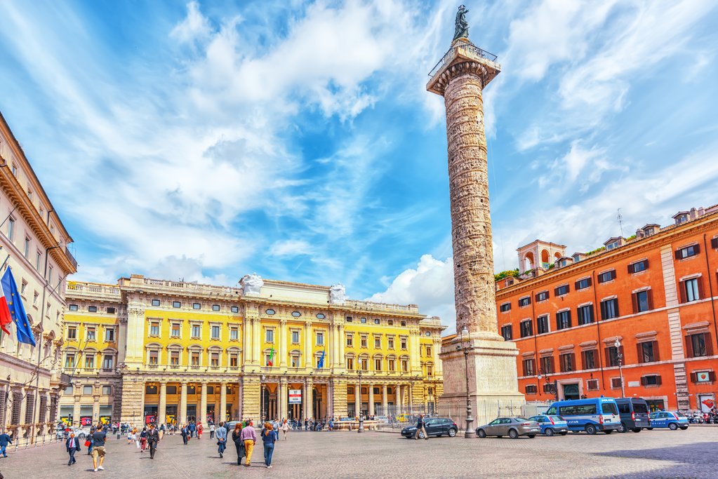 Colonna di Marco Aurelio in Piazza Colonna