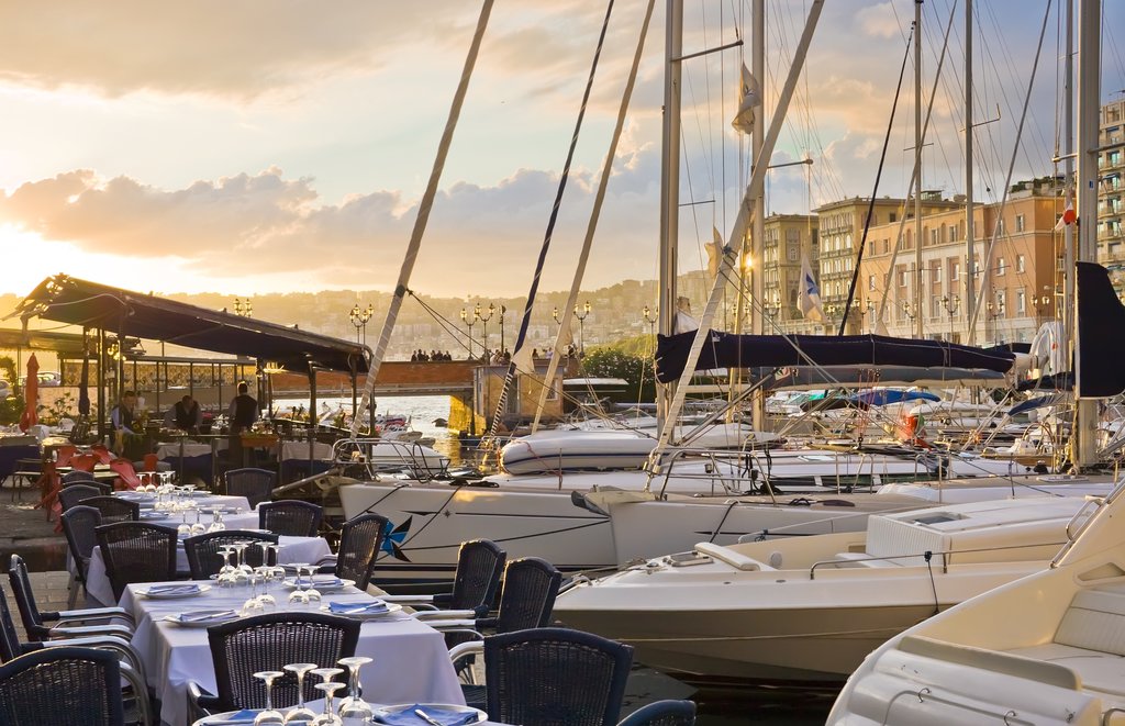 Sunset at the Marina