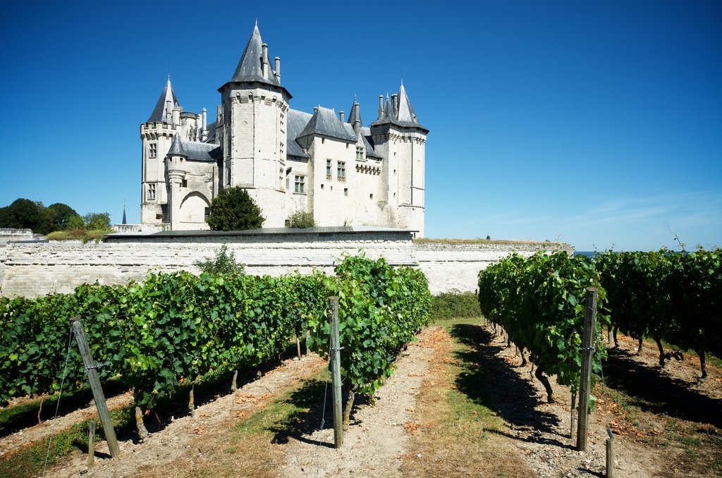 10th-century Saumur Castle 