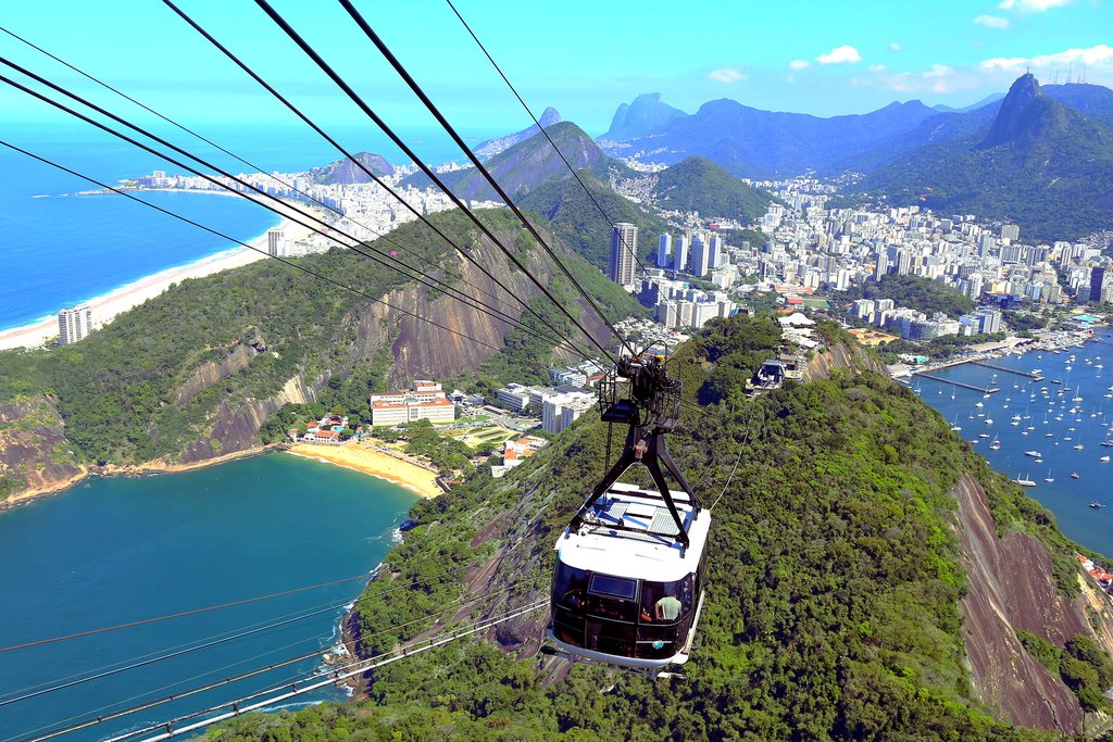 Ride to Sugar Loaf Mountain in Rio de Janeiro