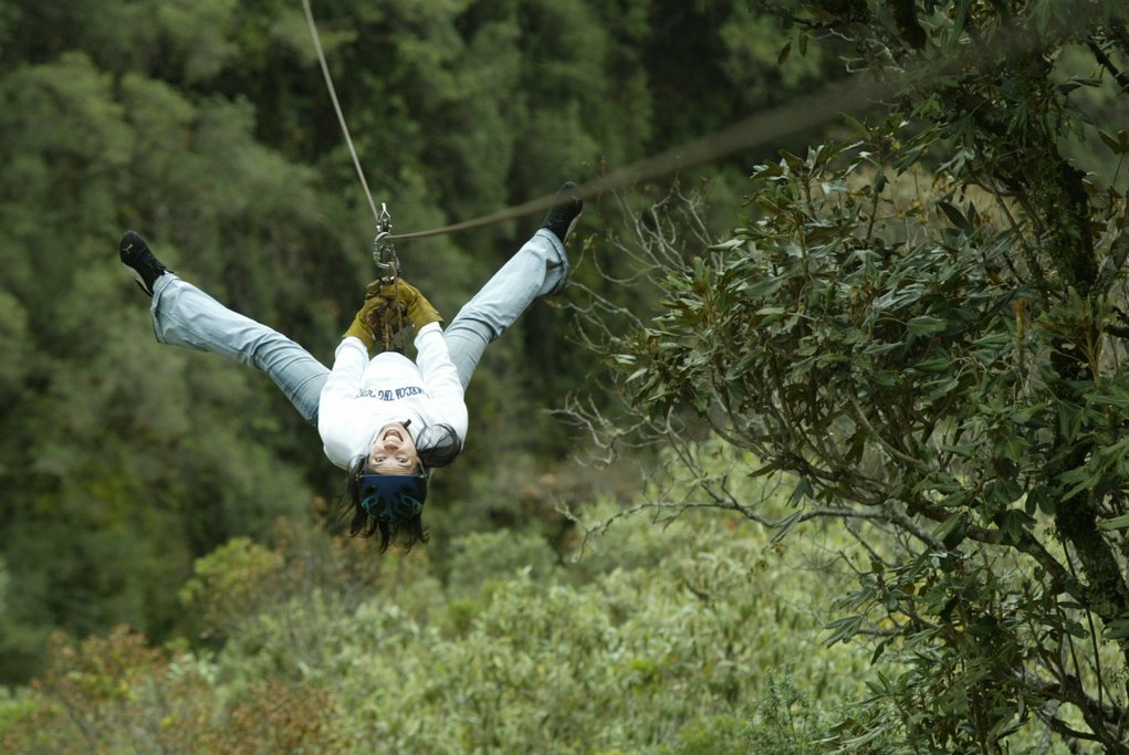 Ziplining