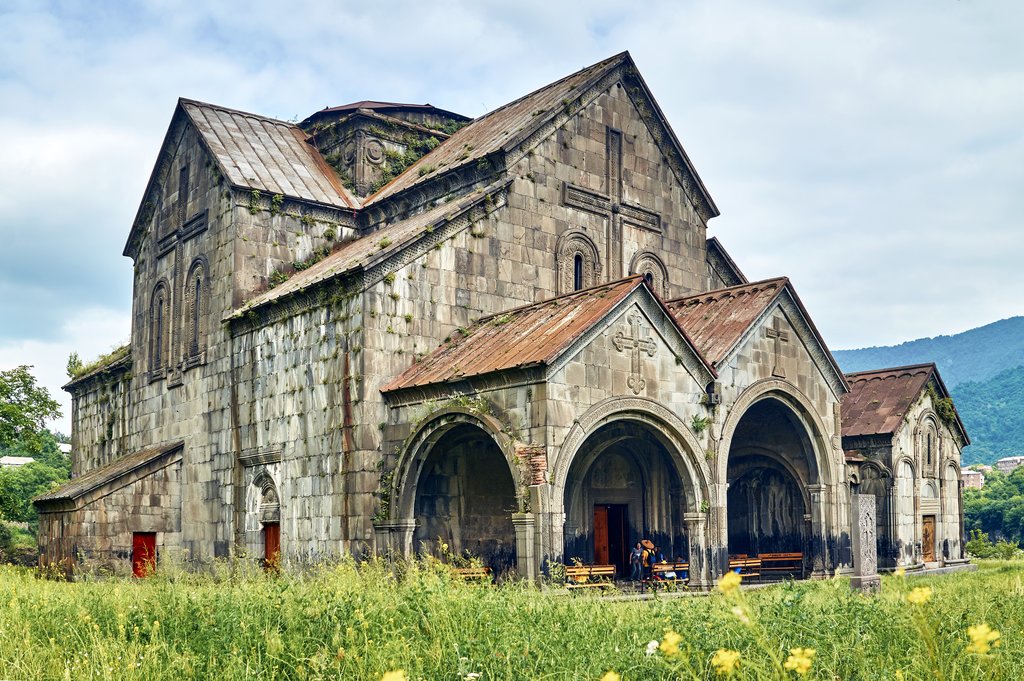 10th-century Akhtala in the summer