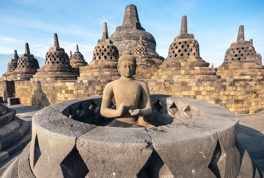 Borobudur Temple, Pawon Temple, Mendut Temple, and Yogyakarta Market