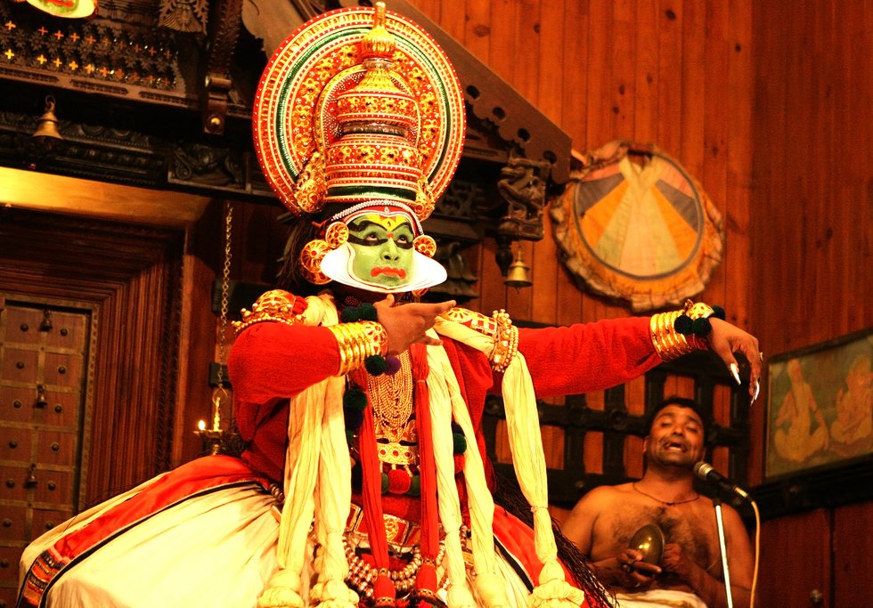 Kathakali theater performance
