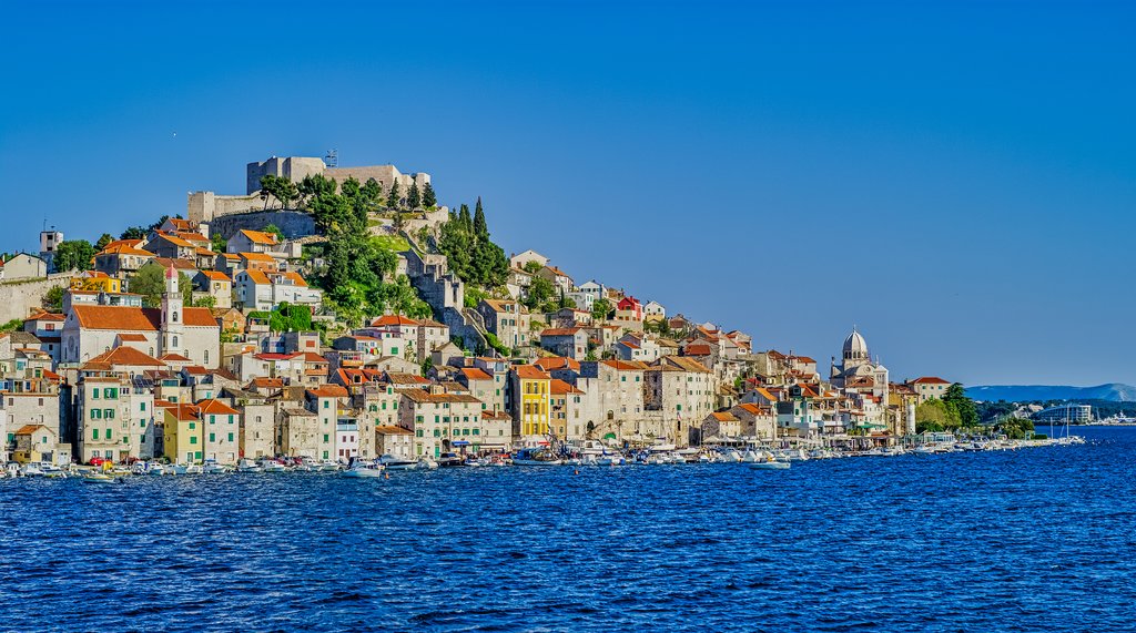11th-century Šibenik on the Adriatic