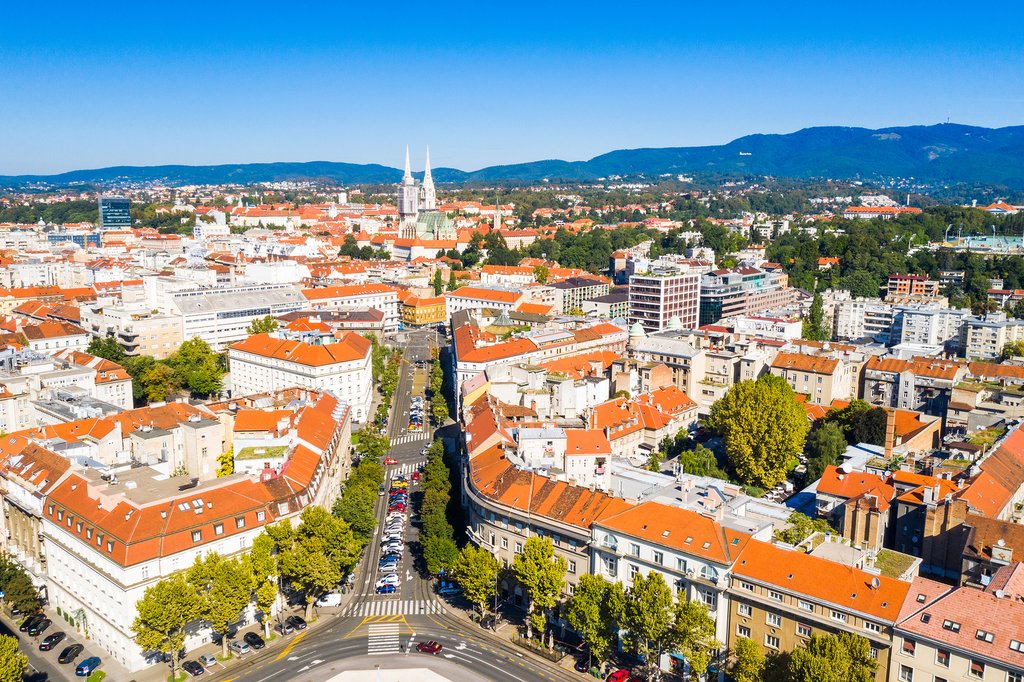 Red Roofs of Zagreb